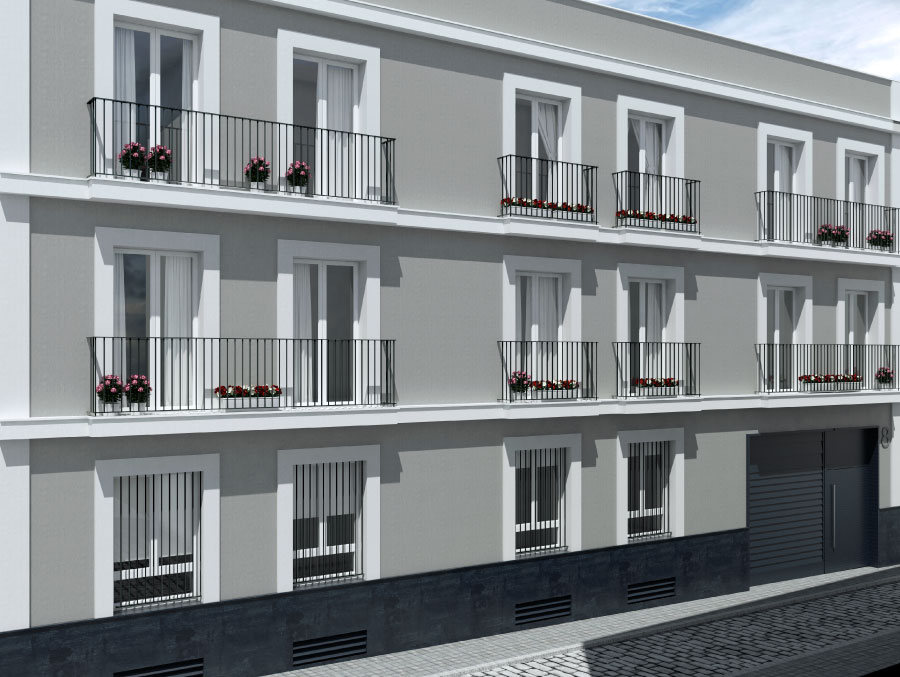 Edificio plurifamiliar de 20 viviendas, parking subterráneo en Calle Imaginero Castillo Lastrucci nº8, Sevilla