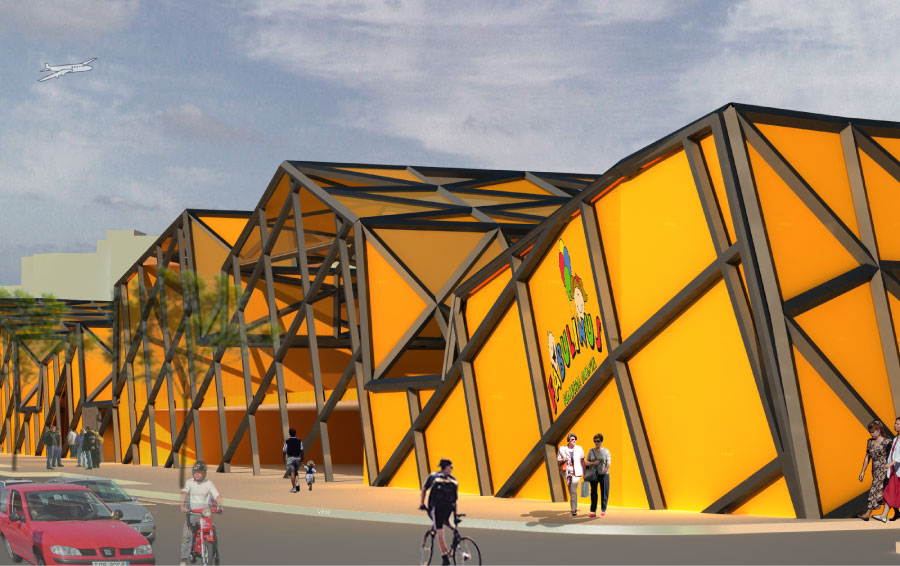 Proyecto de Centro Deportivo en Avenida Santa Clara de Cuba, Sevilla (2008)