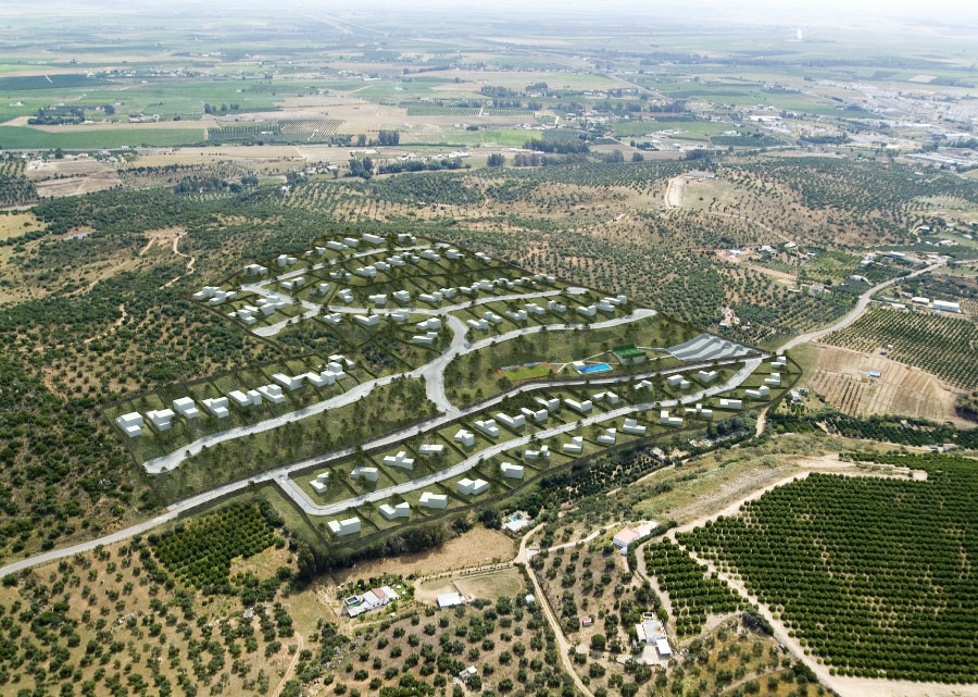 Proyecto de Club Social y Deportivo en el Plan Parcial Sector SURB R5.22 en Lora del Río, Sevilla