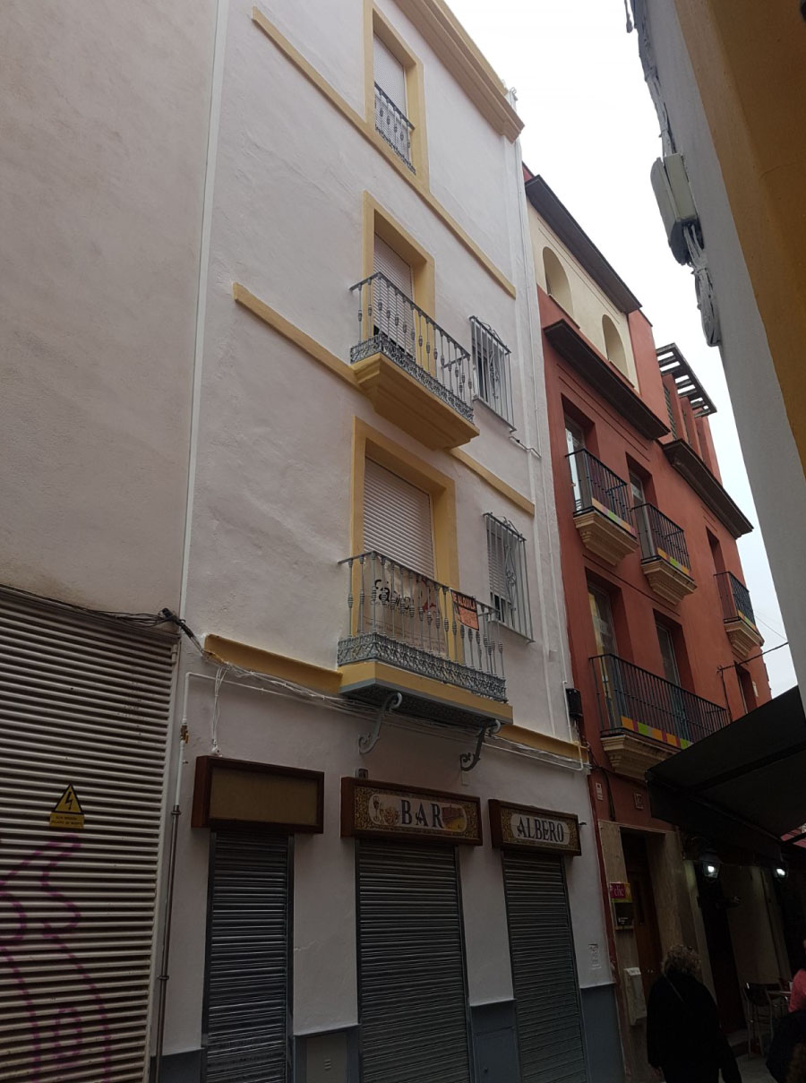 Rehabilitación de edificio en la calle General Polavieja 11, Sevilla (2018)